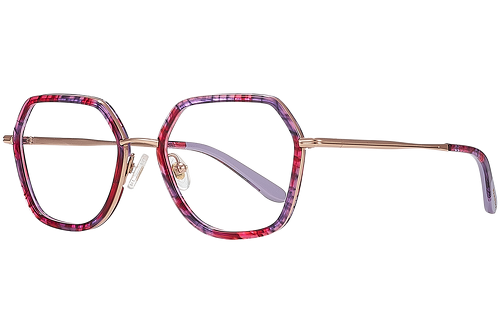 Moucheté Violet & Fuchsia