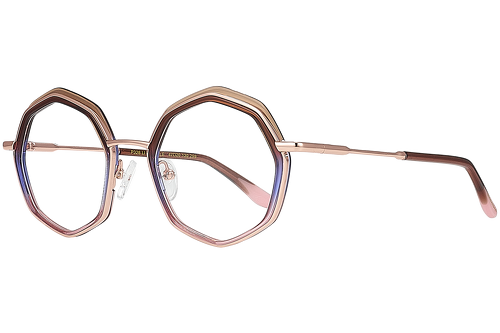 Dégradé Brun/Rose