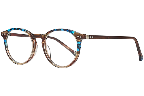 Brun & Marbré Bleu