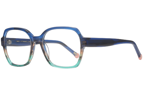 Dégradé Bleu, Brun & Turquoise