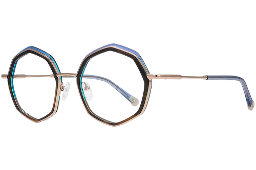 Ecaille Marbré & Bleu