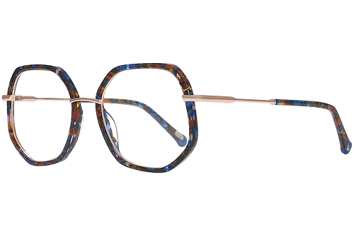 Moucheté Brun & Bleu