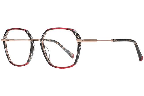 Rouge & Moucheté Noir et Blanc