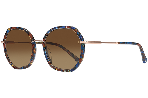 Marbré Brun & Bleu