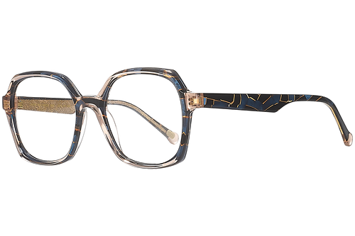 Rose Translucide & Détails Marbré