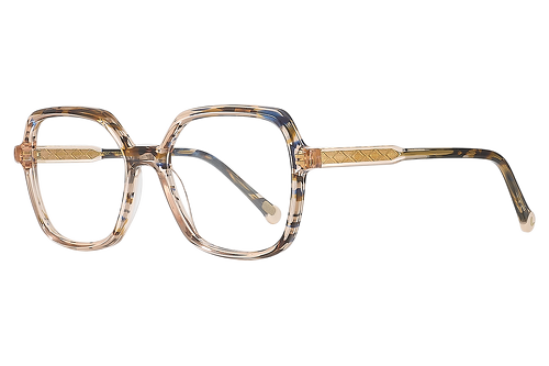 Rose Translucide & Détails Marbré