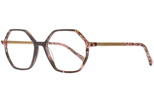 Ecaille & Rouge marbré