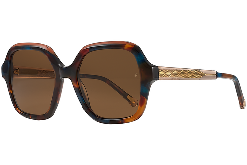 Moucheté Bleu & Orange