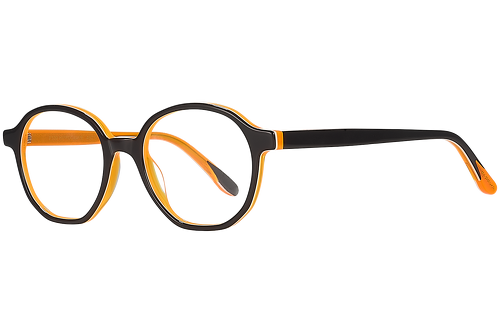 Noir & Orange/Cuivre