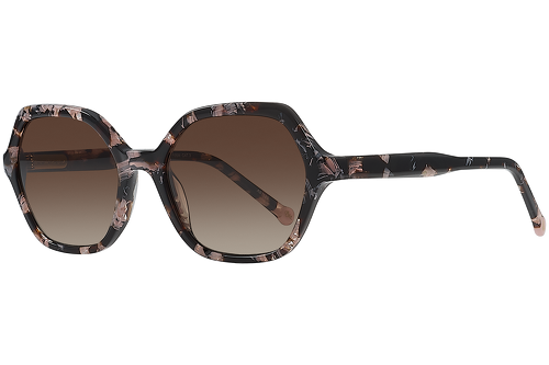 Moucheté Rose & Brun