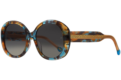 Marbré Bleu & Orange