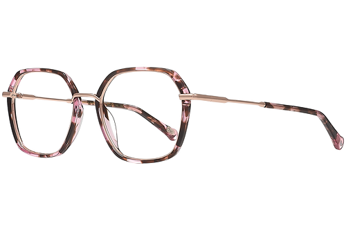Moucheté Rose & Brun