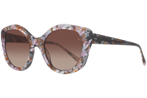 Moucheté Gris & Rose